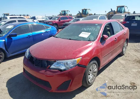 2013 Toyota Camry Le z USA, uszkodzony, nr VIN 4T4BF1FK7DR287391